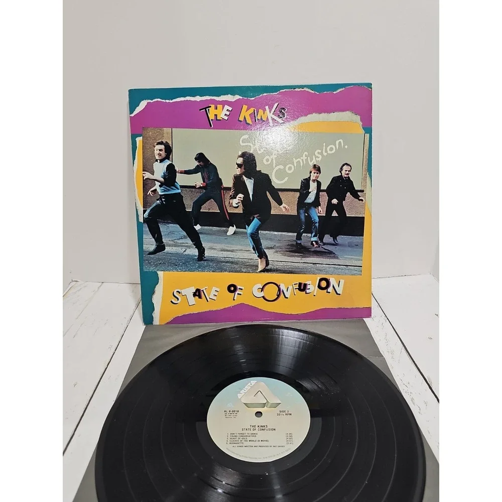 The Kinks - State Of Confusion LP Vinyl Record Pop Rock Ex / Ex Condition - Picture 14 of 14